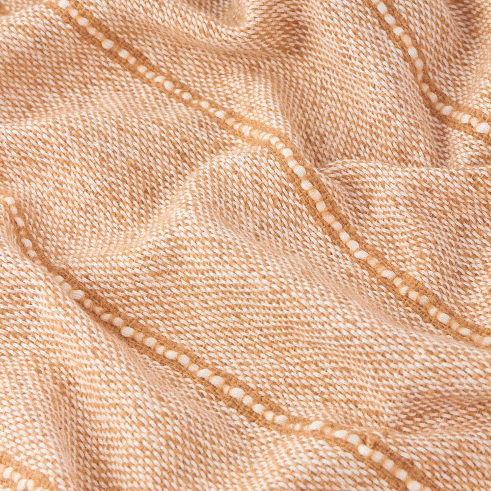 Yard Hedon Cream Linear Stripe Woven Throw 130 x 180cm Image 2