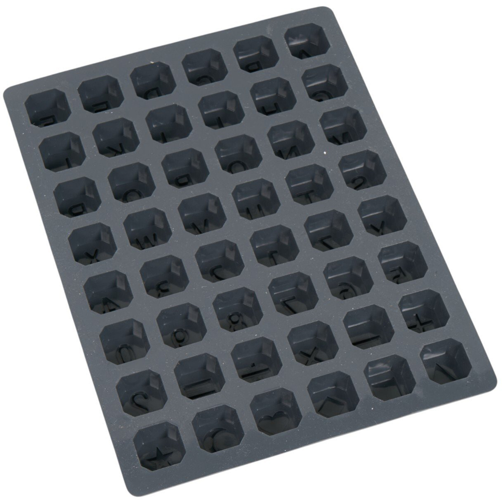 Silicone Alphabet or Numbers Mould Image 9