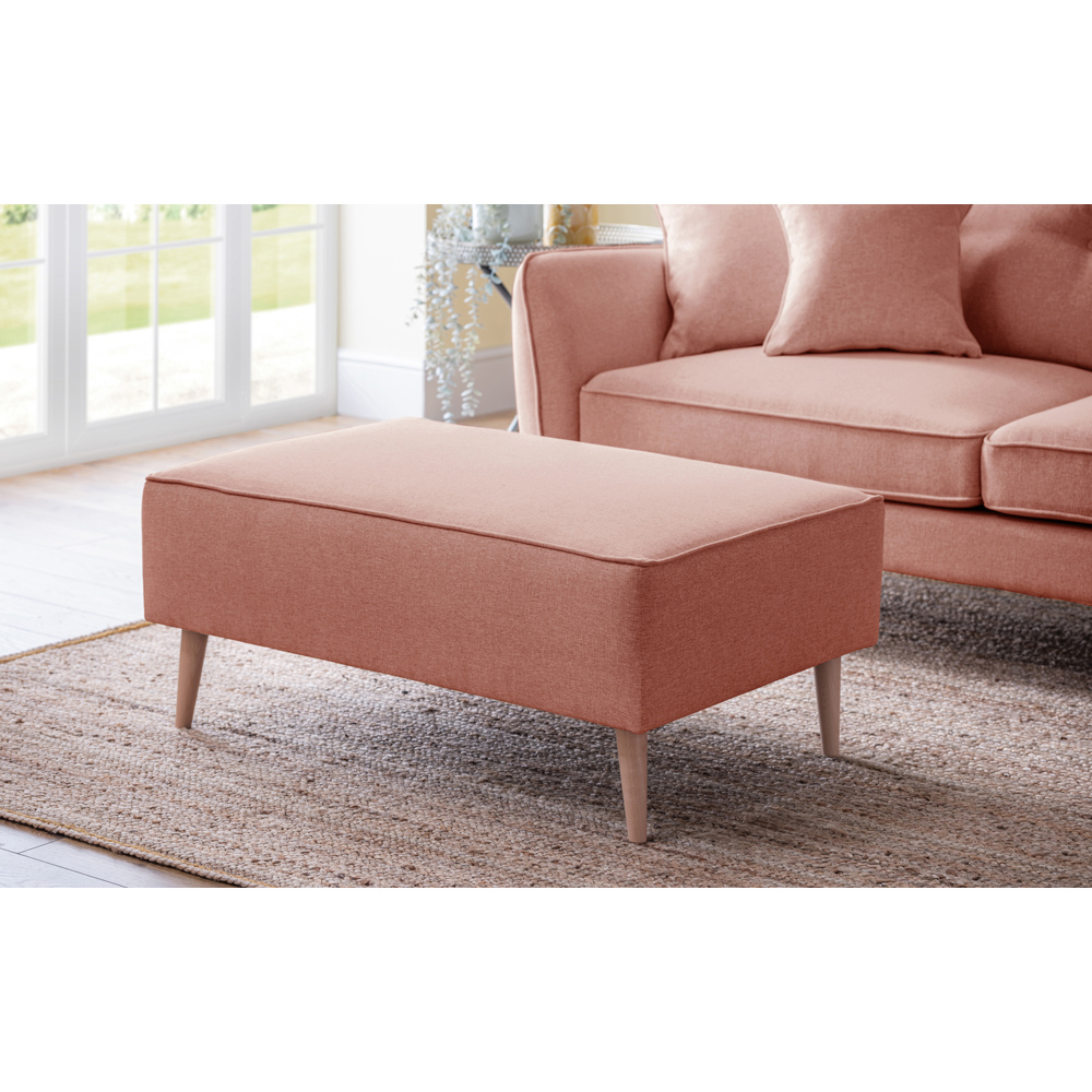 Opry Faro Coral Footstool Image 5