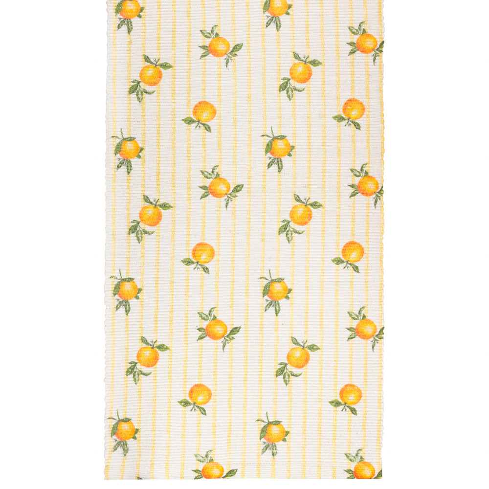 Furn Fruits Yellow Oranges Table Runner 220 x 35cm Image 2