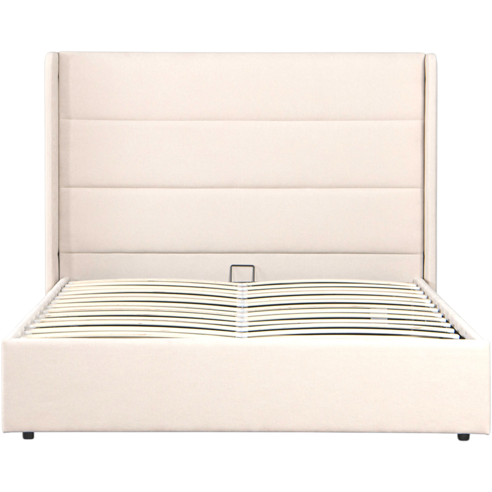 Wilmslow King Size Natural Ottoman Bed Image 3
