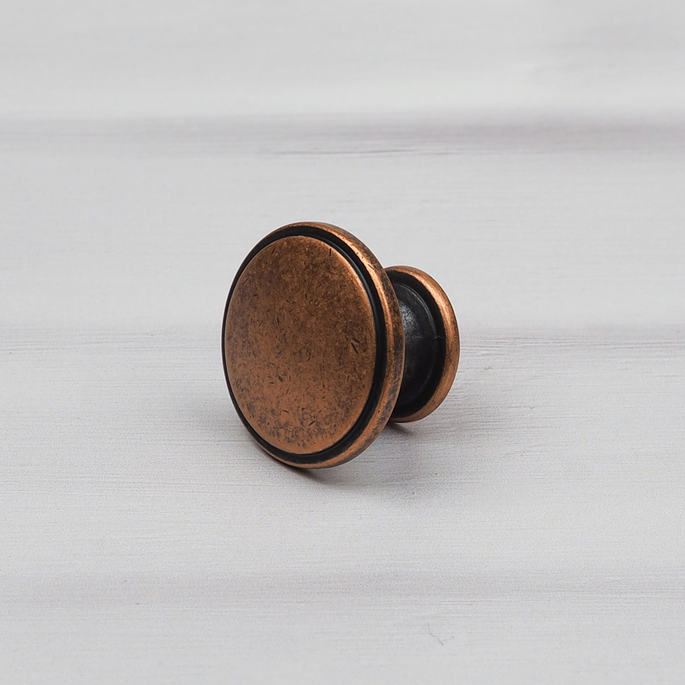 Handle & Home Antique Copper Knob 38mm Image 3