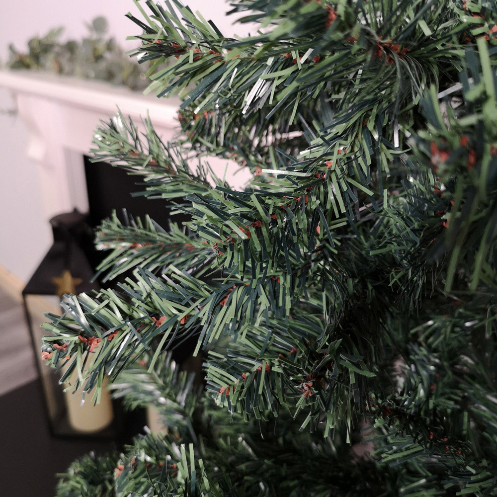 Premier Green Douglas Fir Artificial Christmas Tree with Stand 6.8ft Image 4