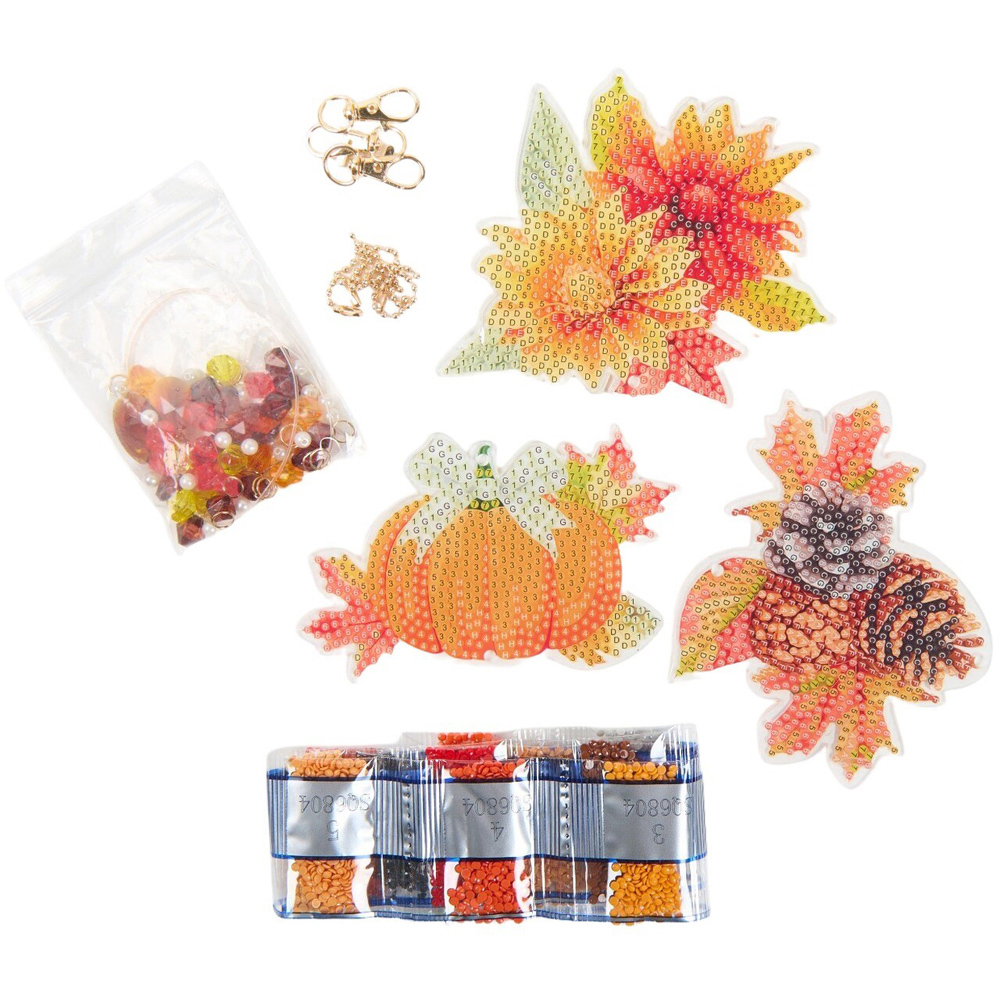 Make Your Own Autumn Suncatcher Ornaments Kit Image 4