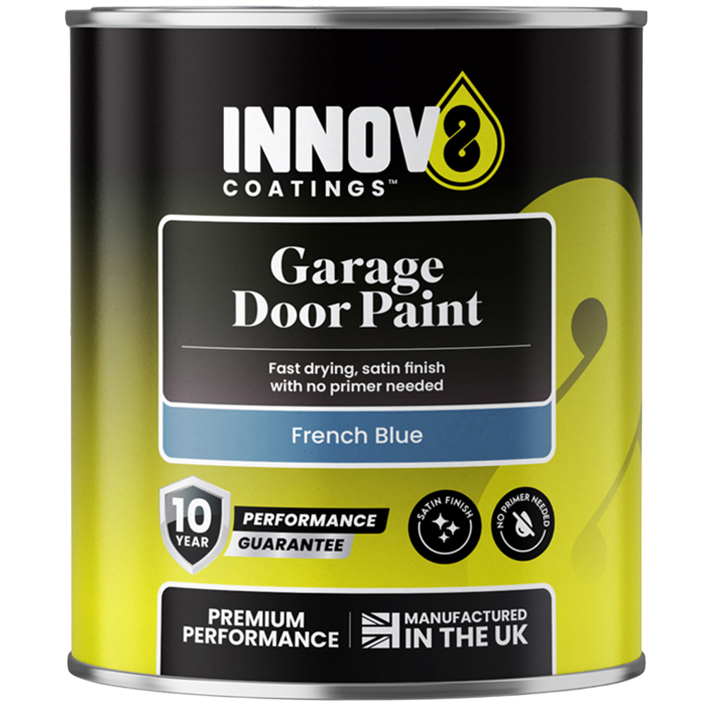 Innov8 Coatings Garage Door Paint 750ml French Blue Image 2