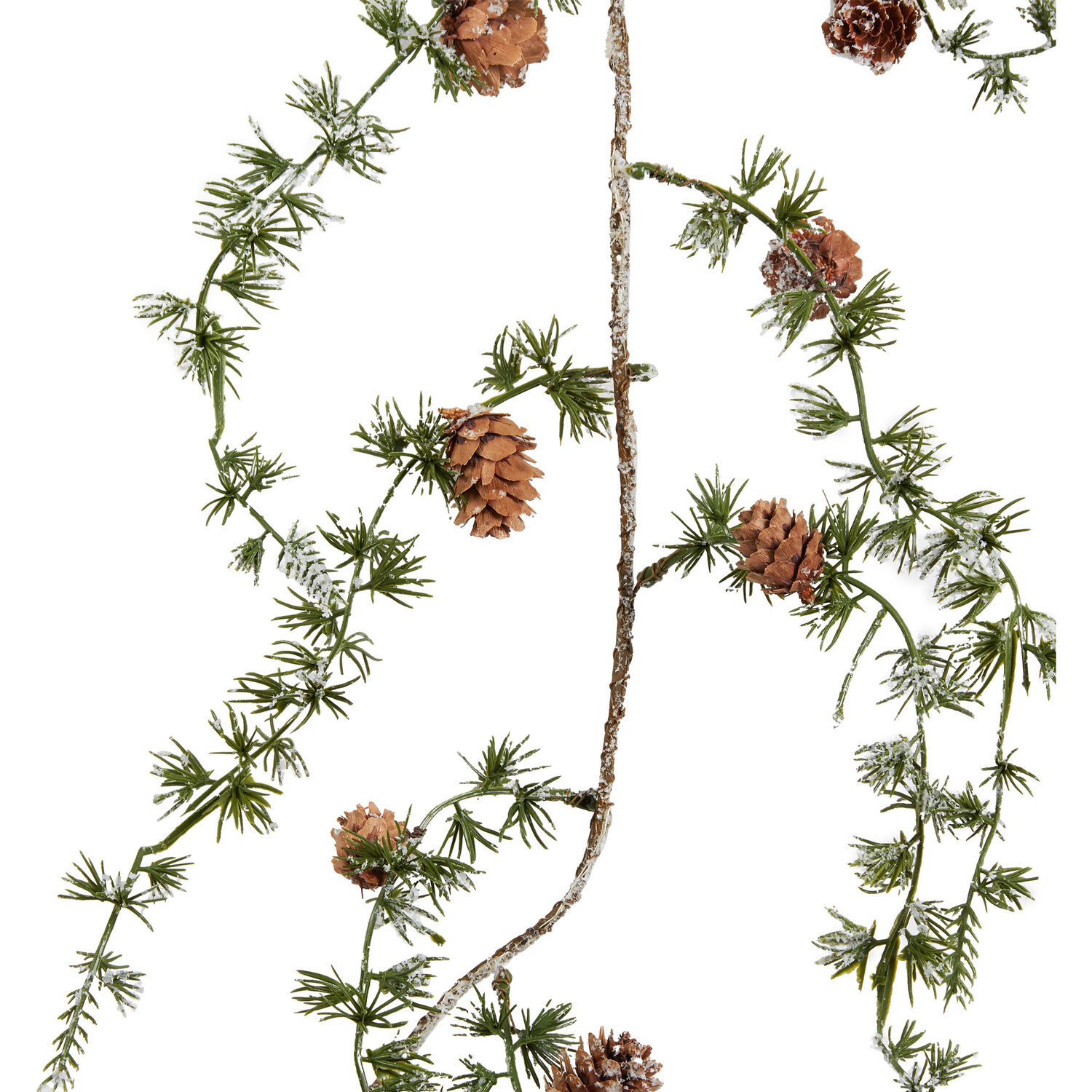 Draping Pinecone Garland - Green Image 2