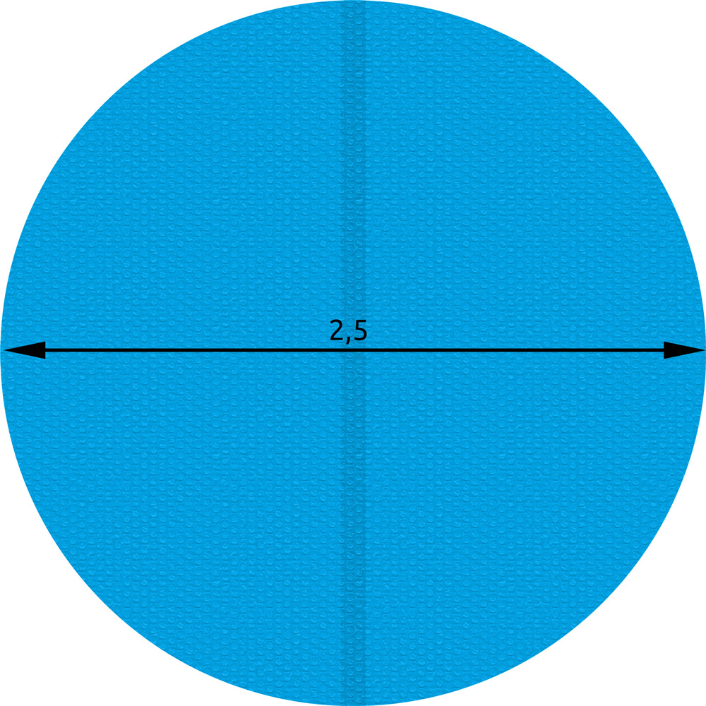 tectake Blue Round Pool Cover 250 x 250cm Image 5