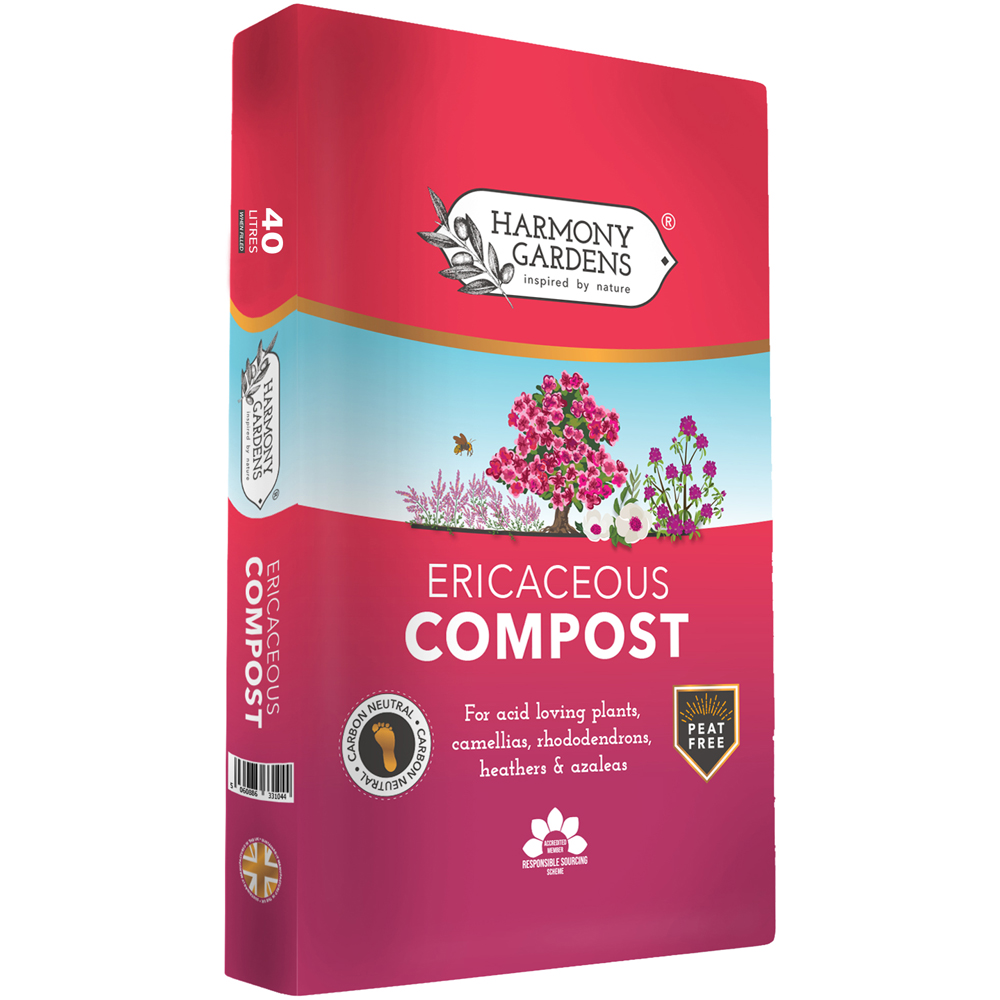 Harmony Gardens Ericaceous Compost 40L Image 1