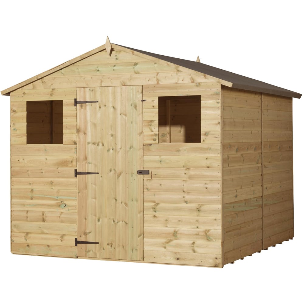 Empire Sheds 10000 8 x 12 Tongue and Groove Wooden Apex Garden Shed Image 1