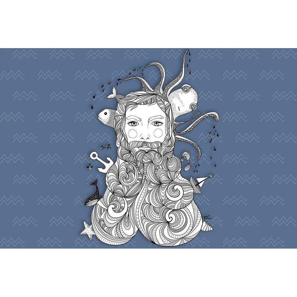 A.S Creation Aquarious 2 Digital Mural Image 2