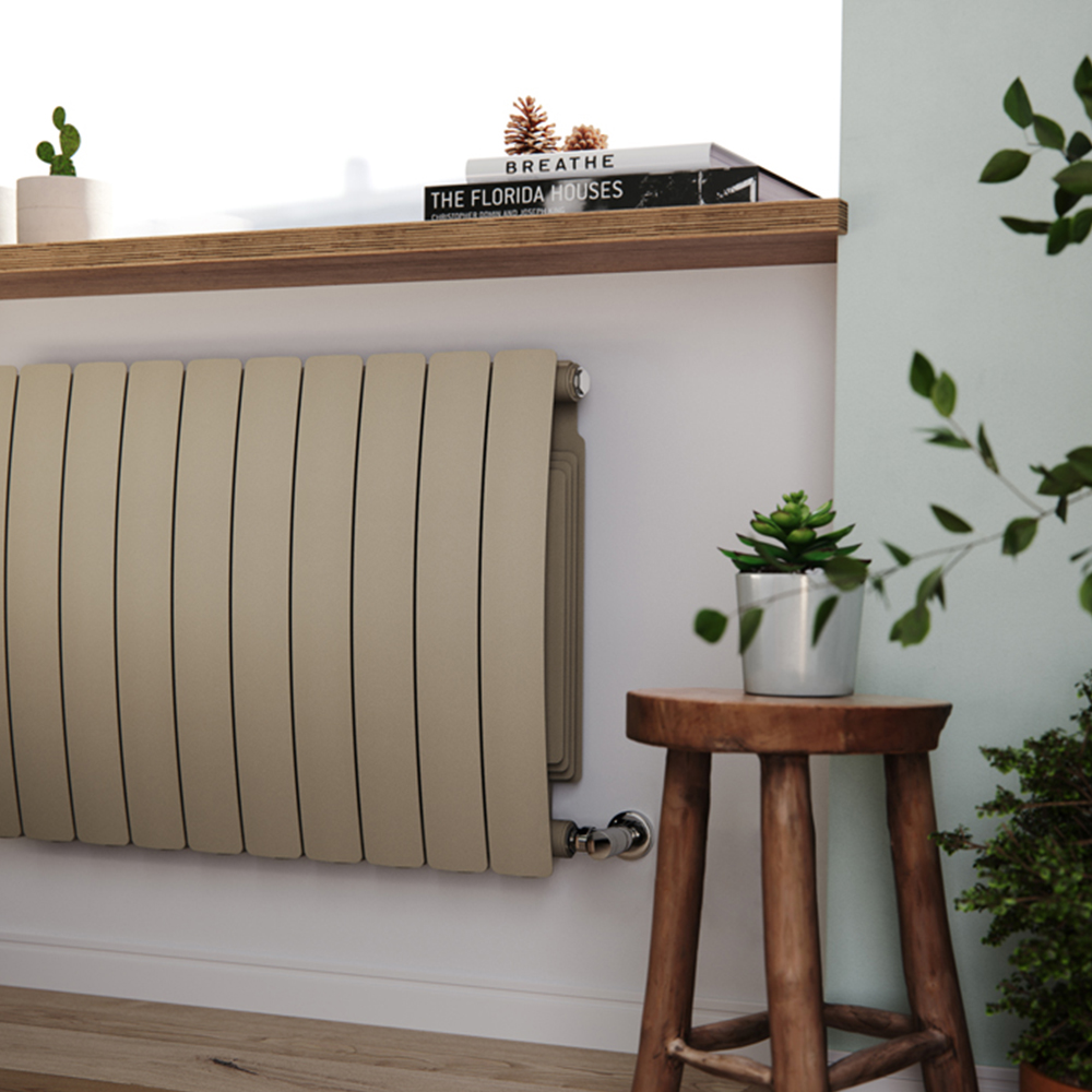 Terma Bergamo 3842BTU Quartz Mocha 10 Section Radiator 590 x 800mm Image 6