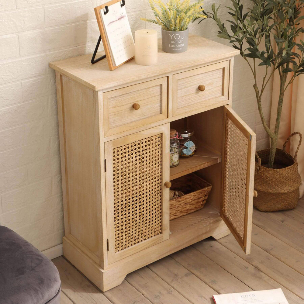 Home Source Carnforth 2 Door 2 Drawer Sideboard Image 4