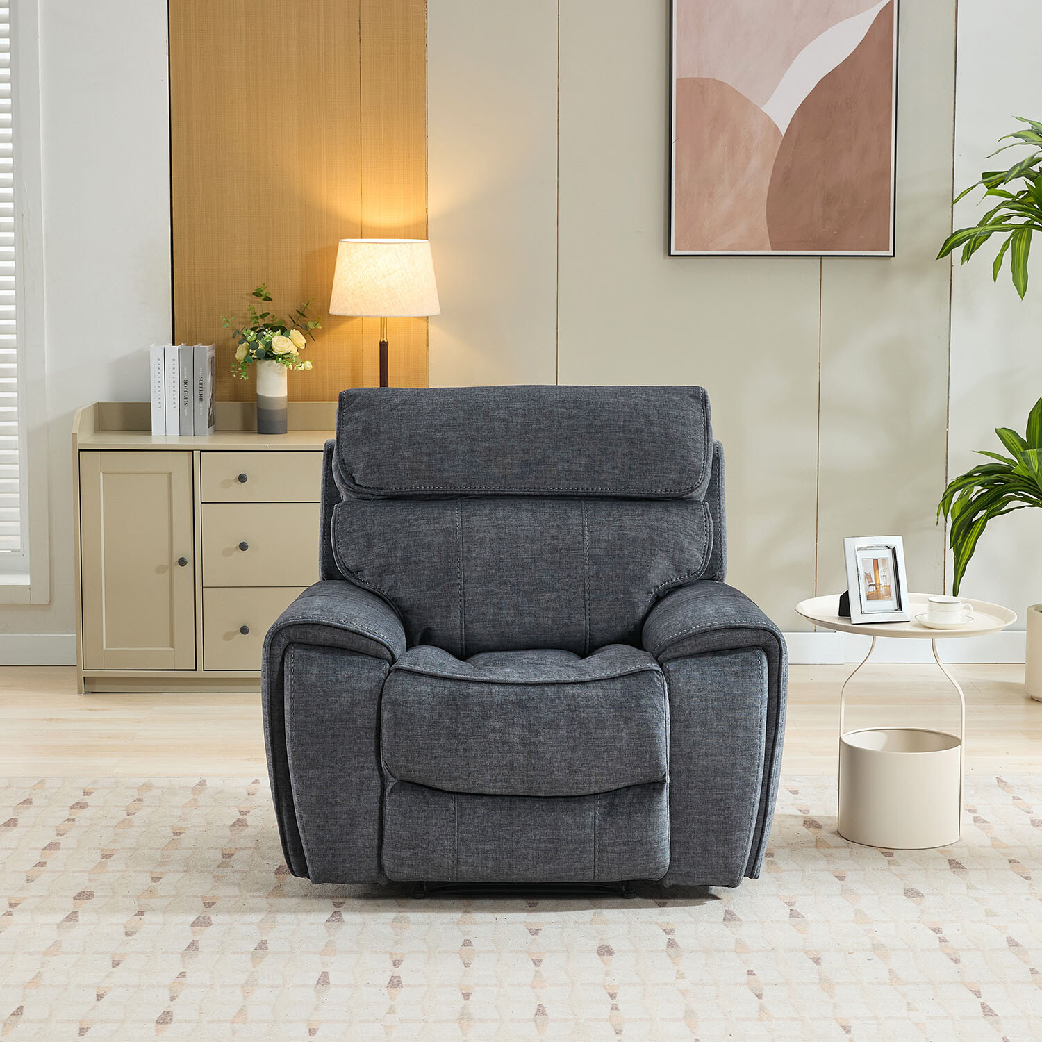 Cancun Recliner Chair - Grey Image 3