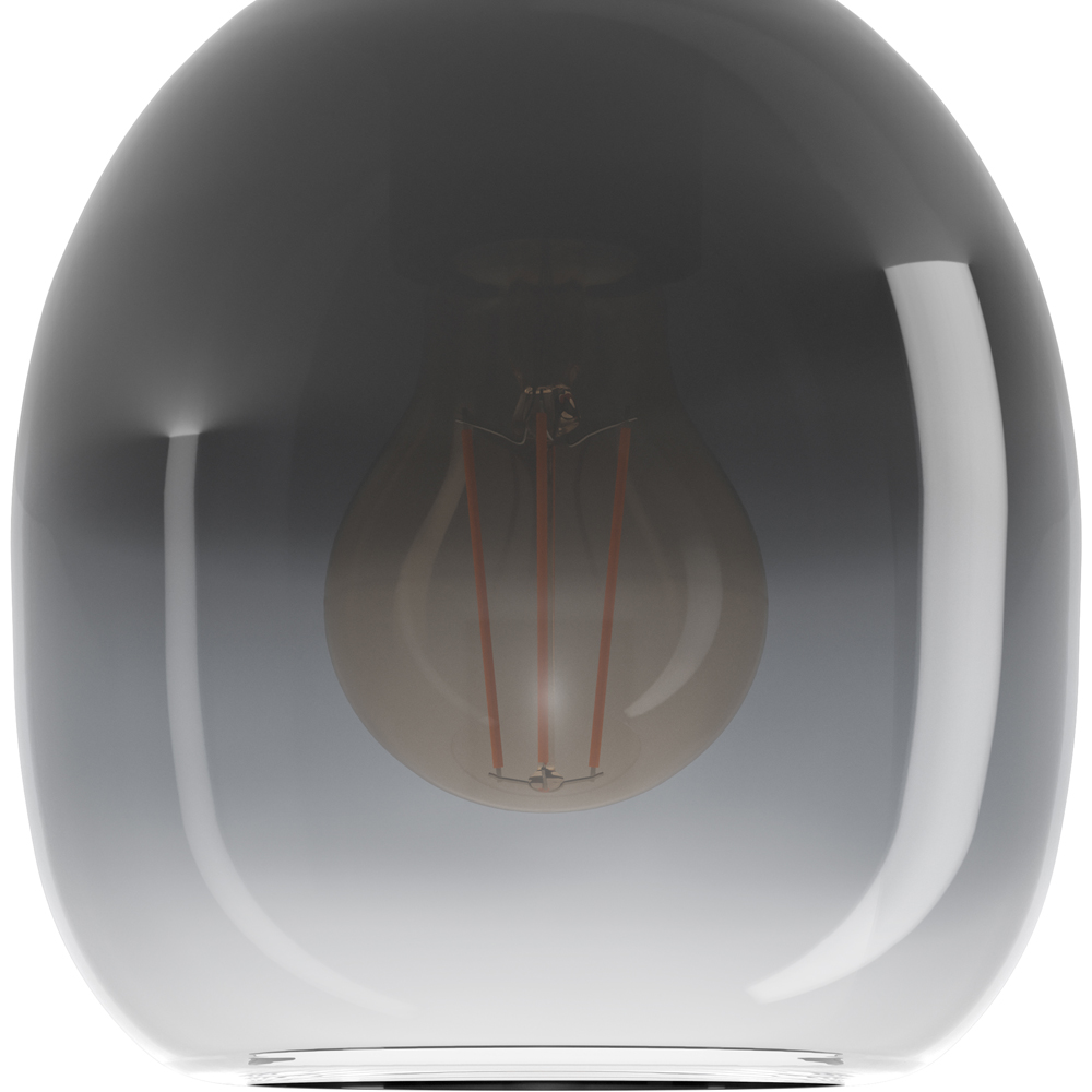 EGLO Feniglia Beige Linen Floor Lamp Image 3