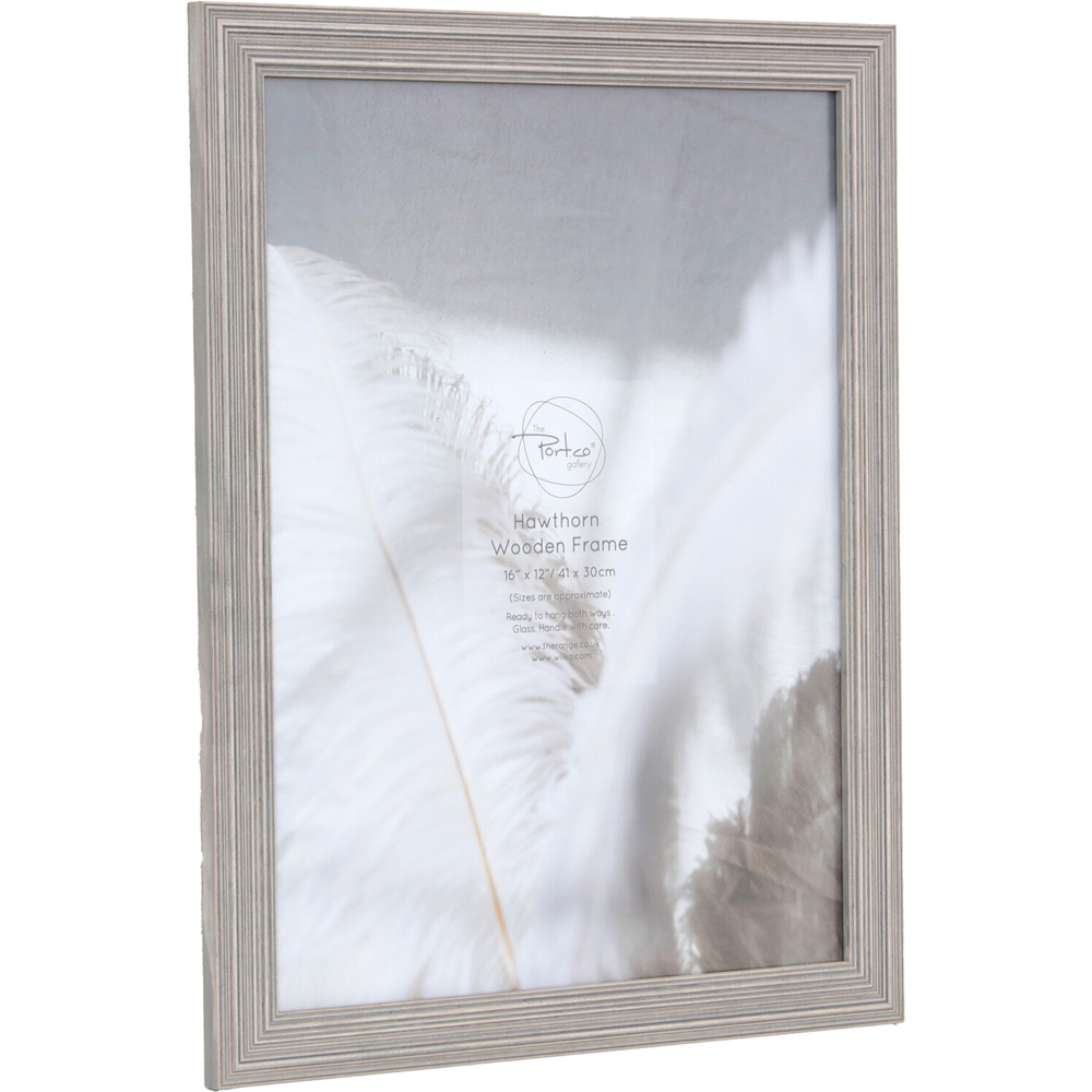 Hawthorn Wooden Photo Frame - Grey / 20 x 16in Image 3