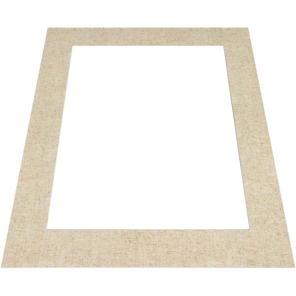 Rectangular Photo Mount Linen 12 x 10inch Image 3