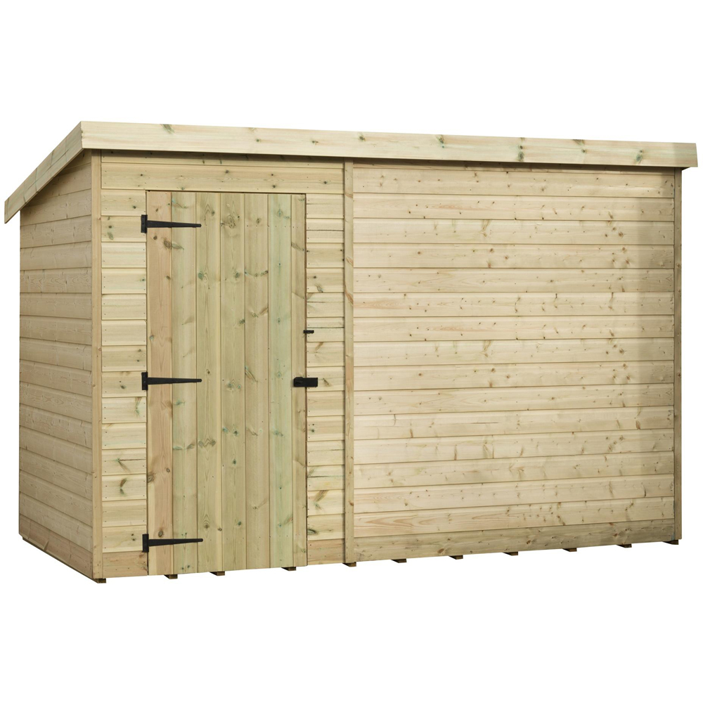 Empire Sheds 1000 10 x 6ft Tongue and Groove Pent Garden Shed Image 1