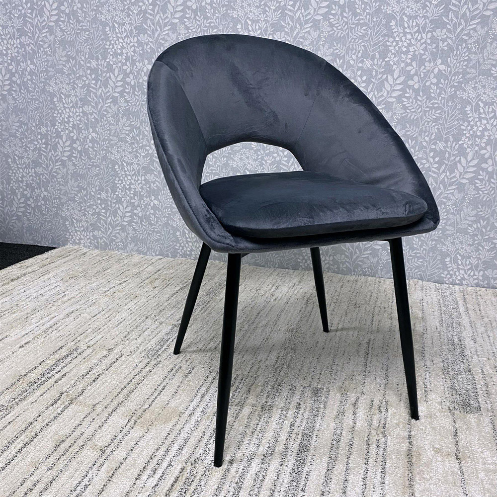 Kosy Koala 4 Seater Wooden Dining Set Grey Image 4