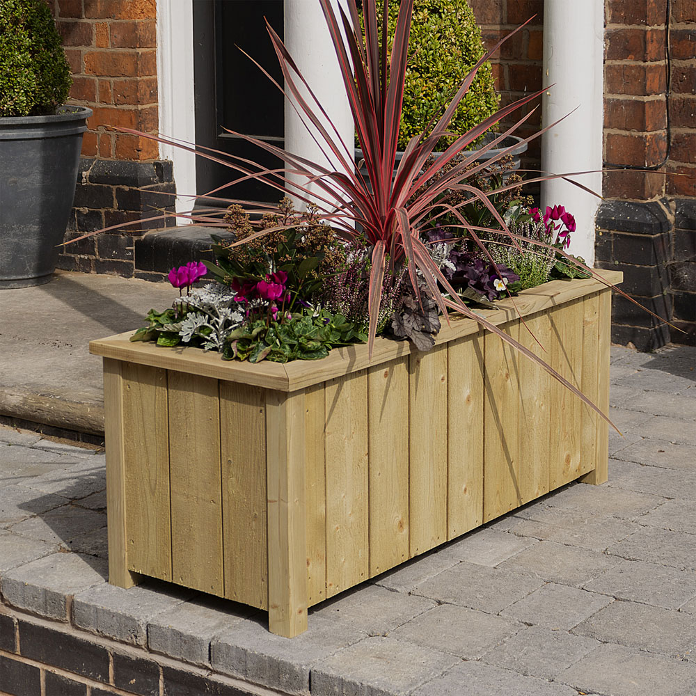 Rowlinson Heritage Rectangular Planter 100cm Image 2