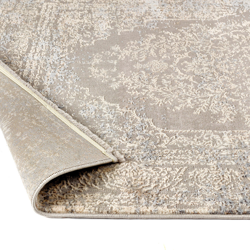 Origins Vintage Medallion Blue and Grey Rug 120 x 170 cm Image 3