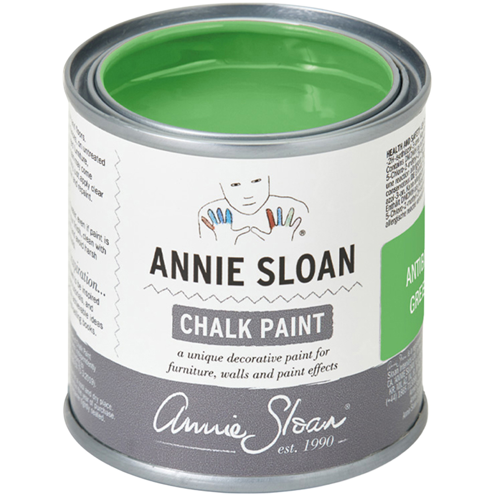 Annie Sloan Antibes Green Matt Chalk Paint 120ml Image 2