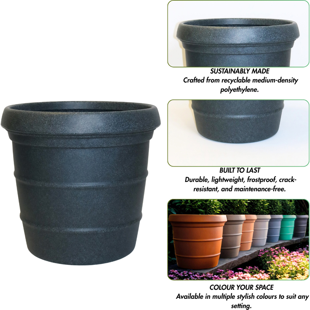 Trifibre Kesington Granite Planter 60 x 45cm Image 6