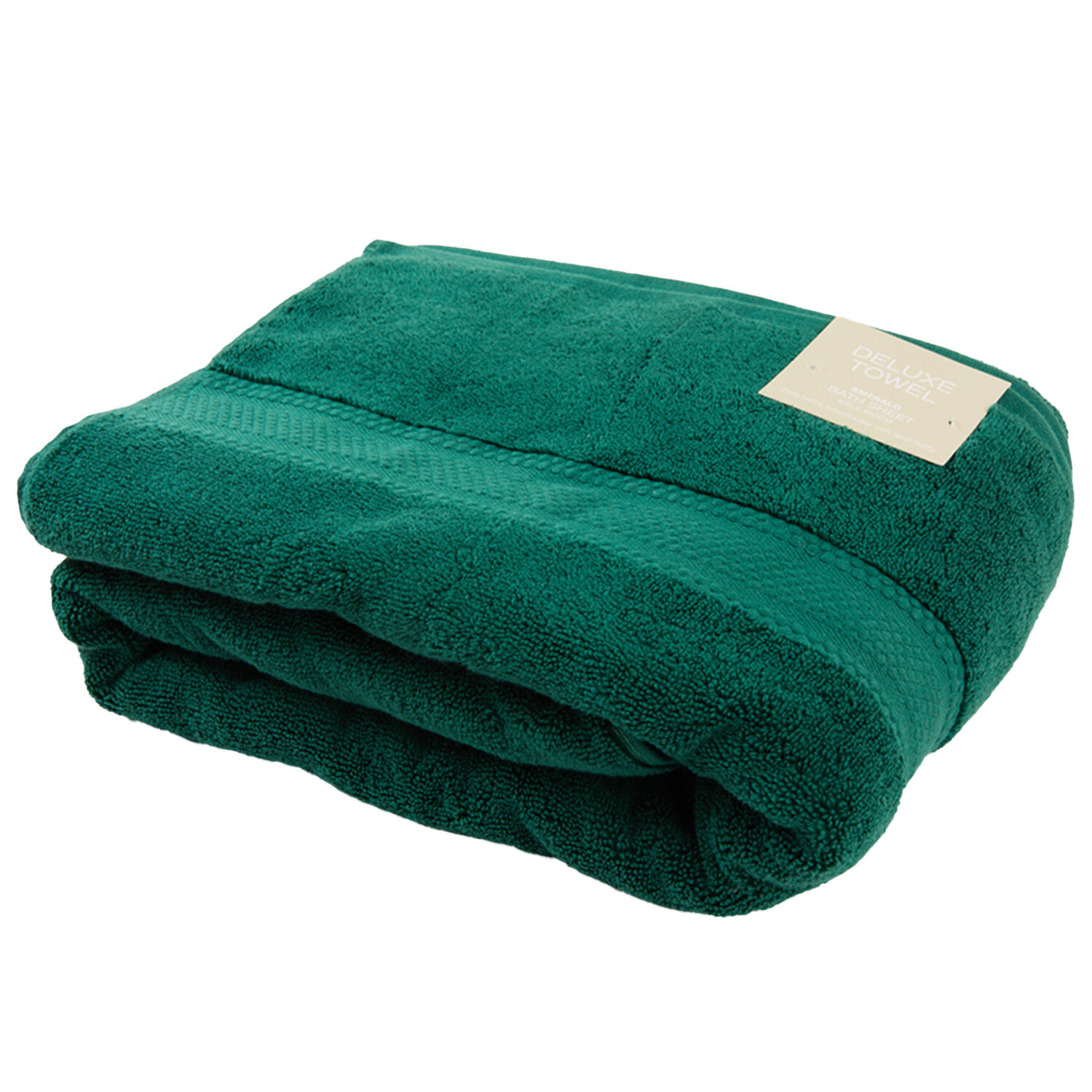 Bath Towel Deluxe - Emerald Image 2