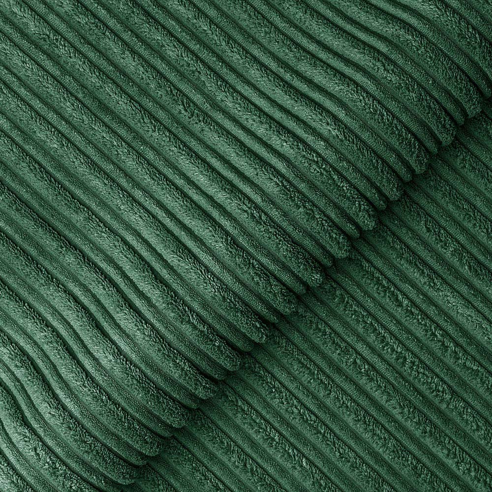 Luxor 4 Seater Green Jumbo Cord Full Back Sofa Image 5