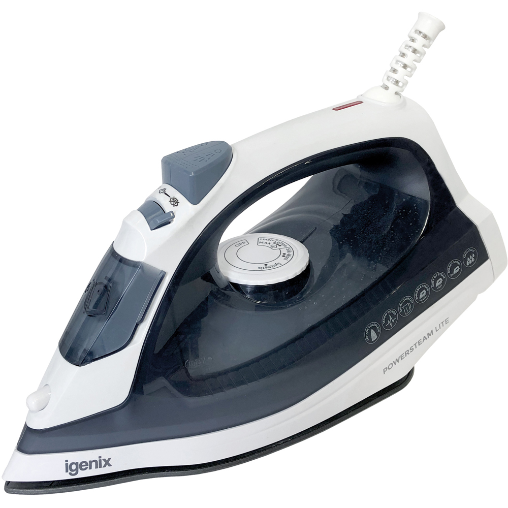 Igenix IGPK33 Black Steam Iron 1600W 2 Slice Toaster and 1.7L Kettle Set Image 4