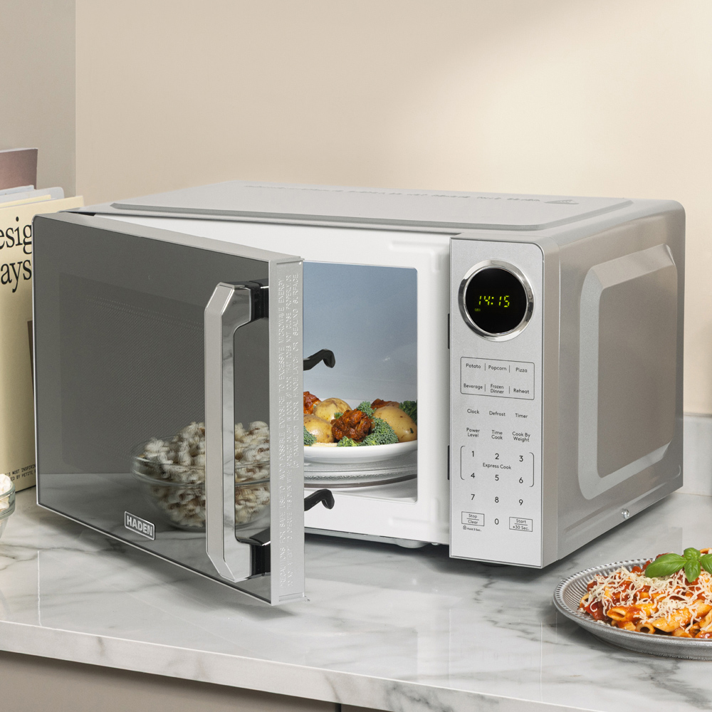Haden 214706 White 23L Digital Microwave 900W Image 2