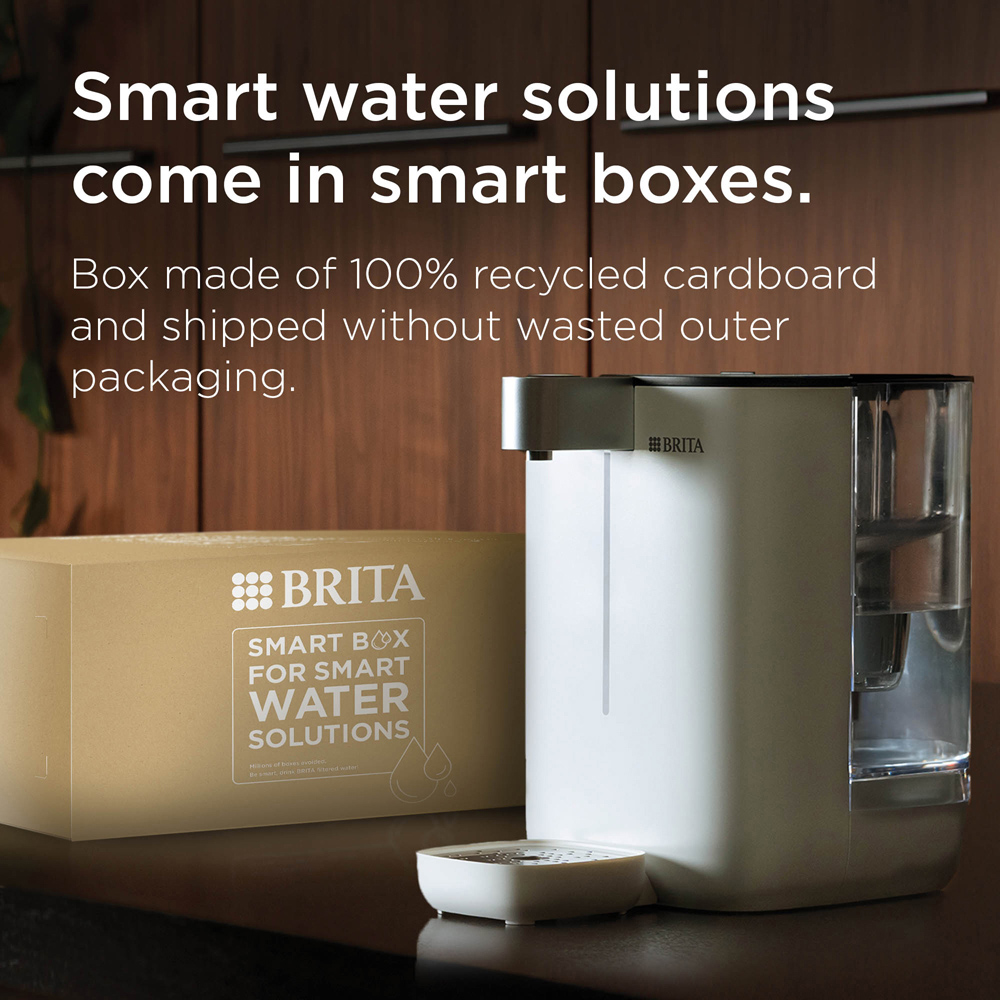 Brita BA5221 White Cube Cold and Hot Water Dispenser 4L Image 2