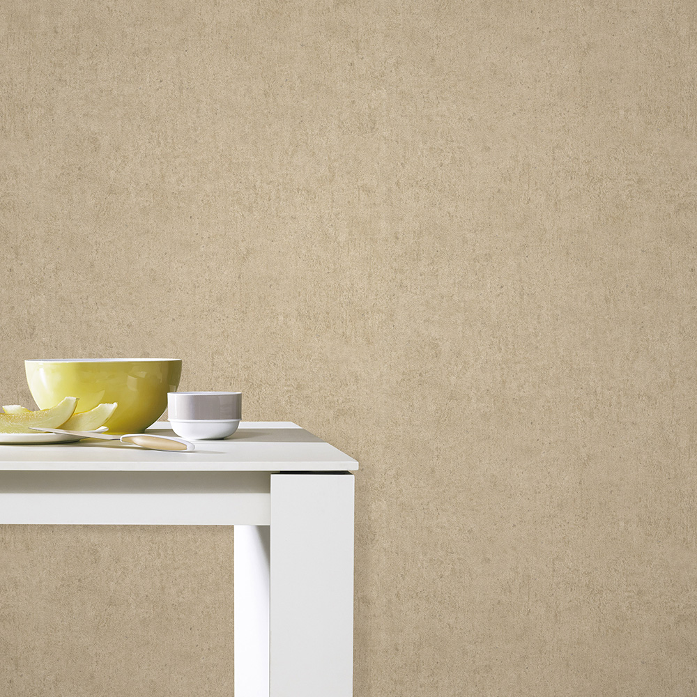 Erismann Savannah Textured Plain Non Woven Natural Wallpaper Image 3