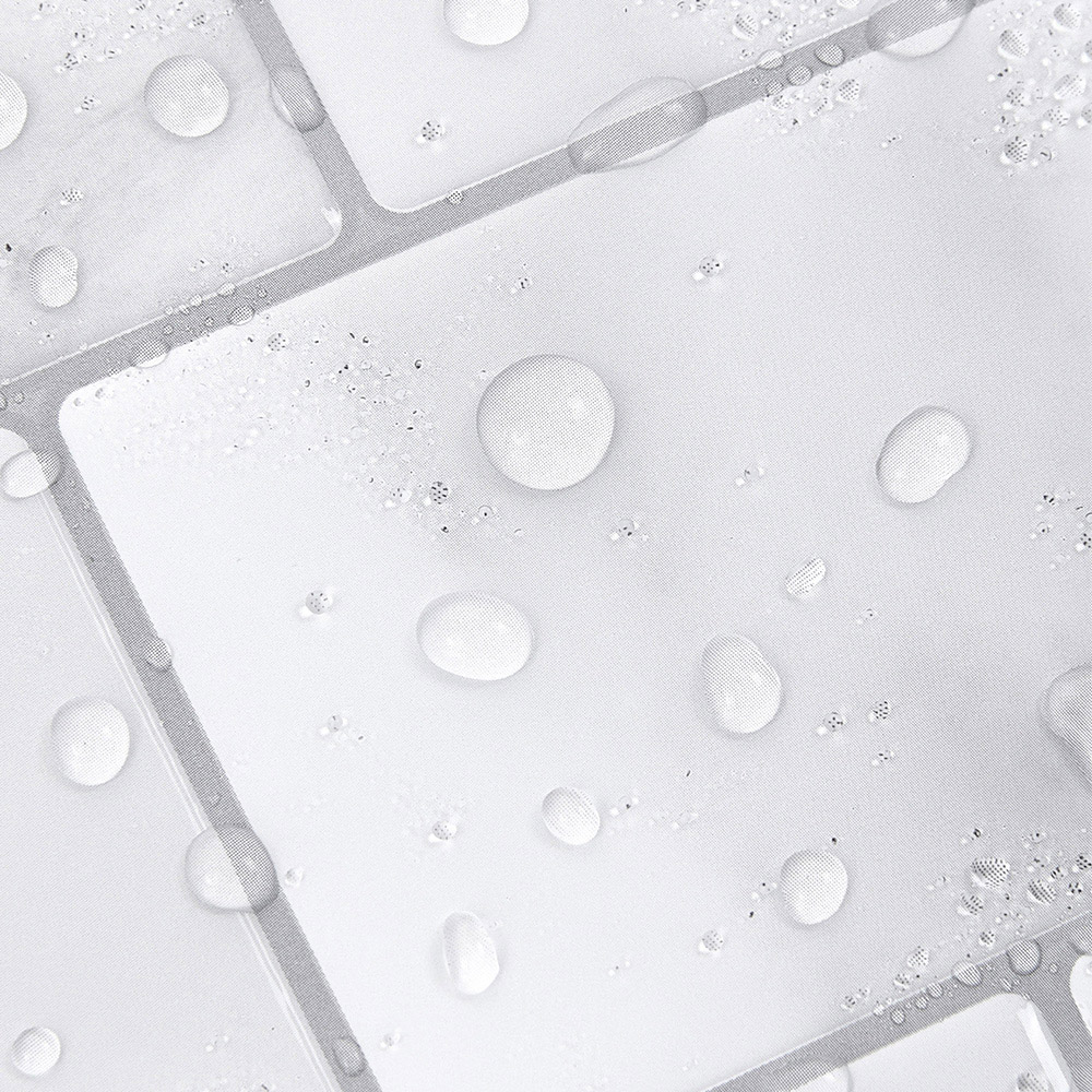 Living and Home Brick Effect Grey Rectangle Self Adhesive Wall Sticker 10 Pack Image 6