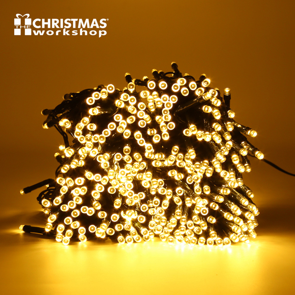 The Christmas Workshop 300 Warm White LED String Light Image 3
