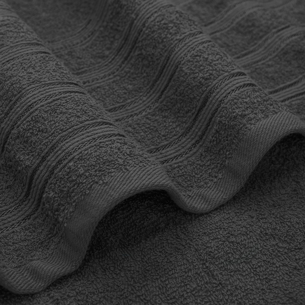 Velosso Hampi Cotton Charcoal Jumbo Sheet Set of 2 Image 3