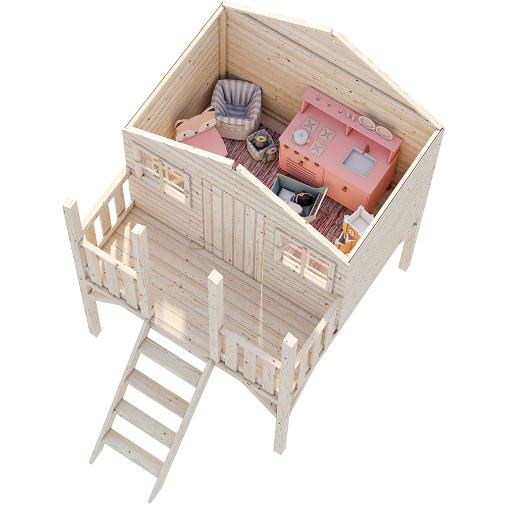 Palmako Toby 6.9 x 9.3ft Kids Wooden Playhouse Image 3