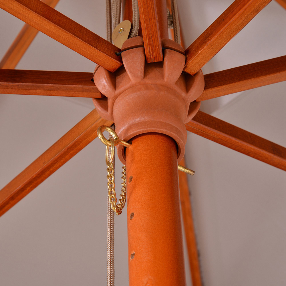 Outsunny Grey 2 Tier Square Parasol 3m Image 3