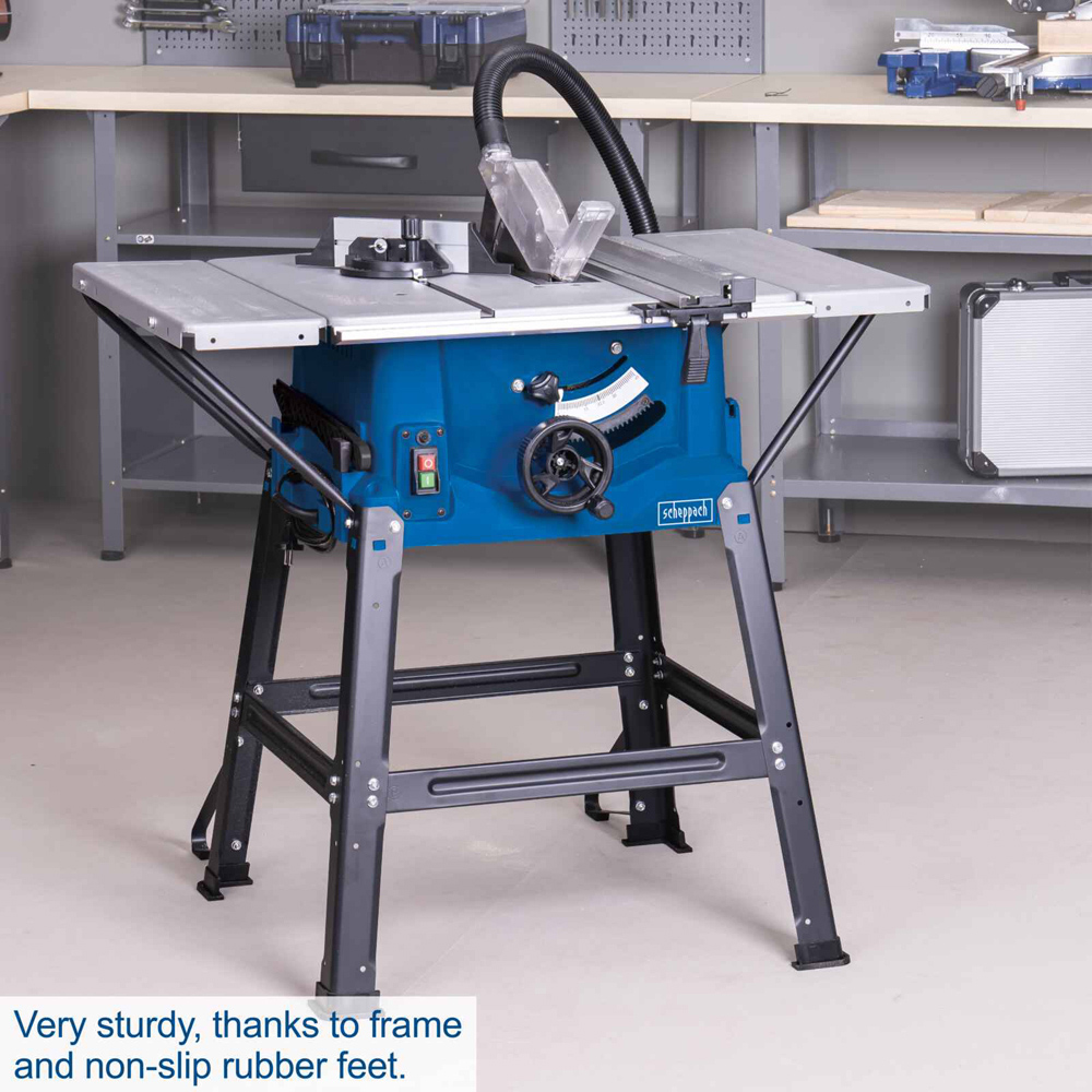 Scheppach HS100S 10 inch Circular Saw Blade Table Saw 2000W Image 3