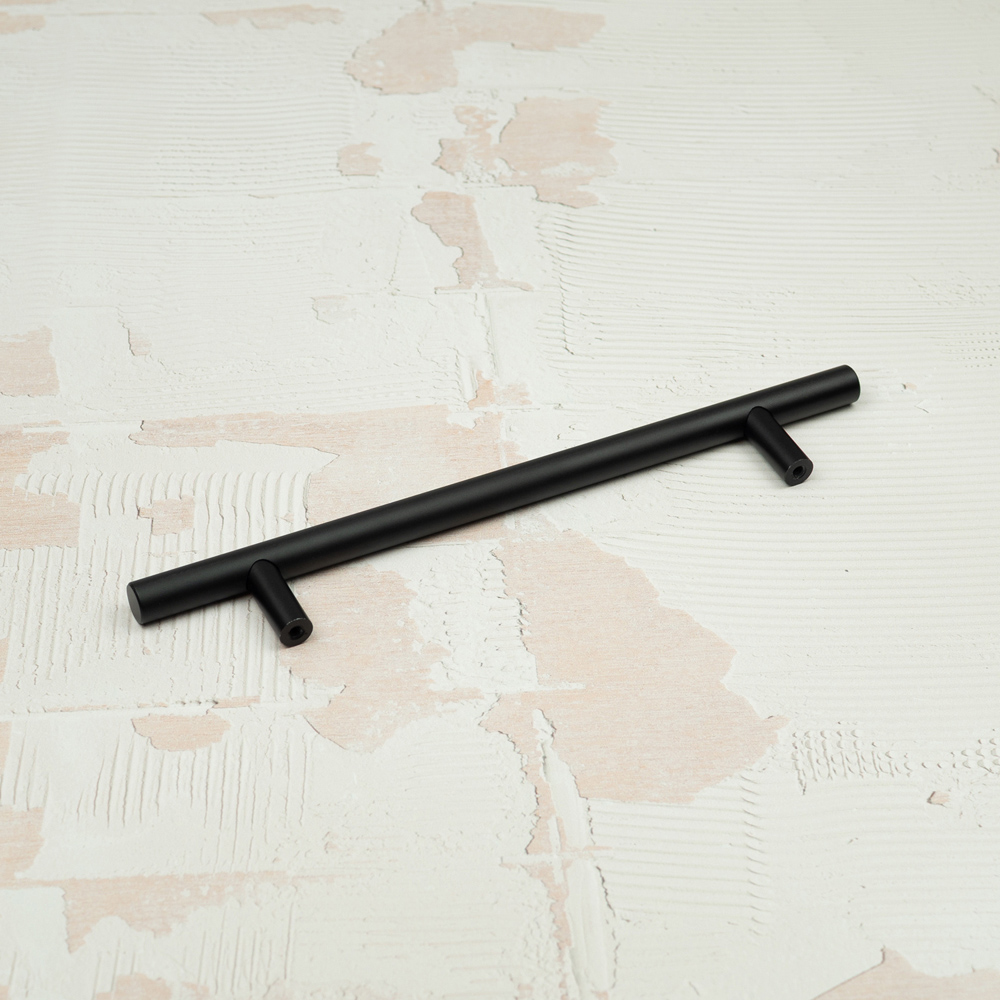 Handle & Home Matt Black T-Bar Handle 160mm Image 5