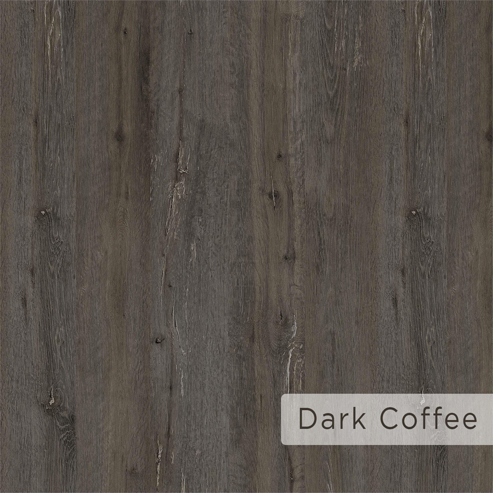 Decortie Paralel 2 Shelf Dark Coffee Modern Wall Mounted Bookcase Image 5