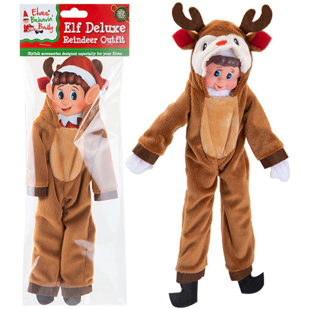 Elves Behavin' Badly Elf Reindeer Outfit Image 2