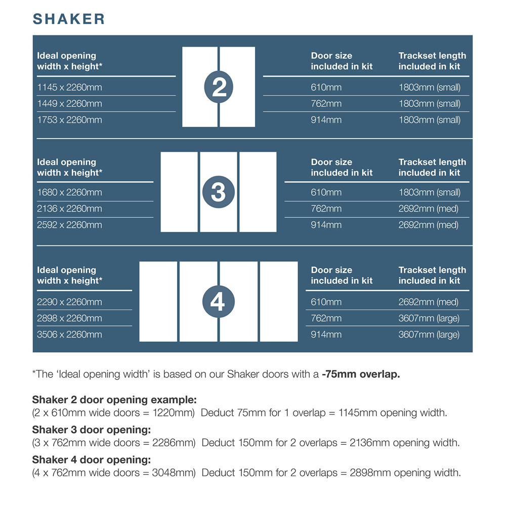 Spacepro Shaker Single Panel Graphite Frame Mirror Sliding Door 2220 x 762mm Image 6
