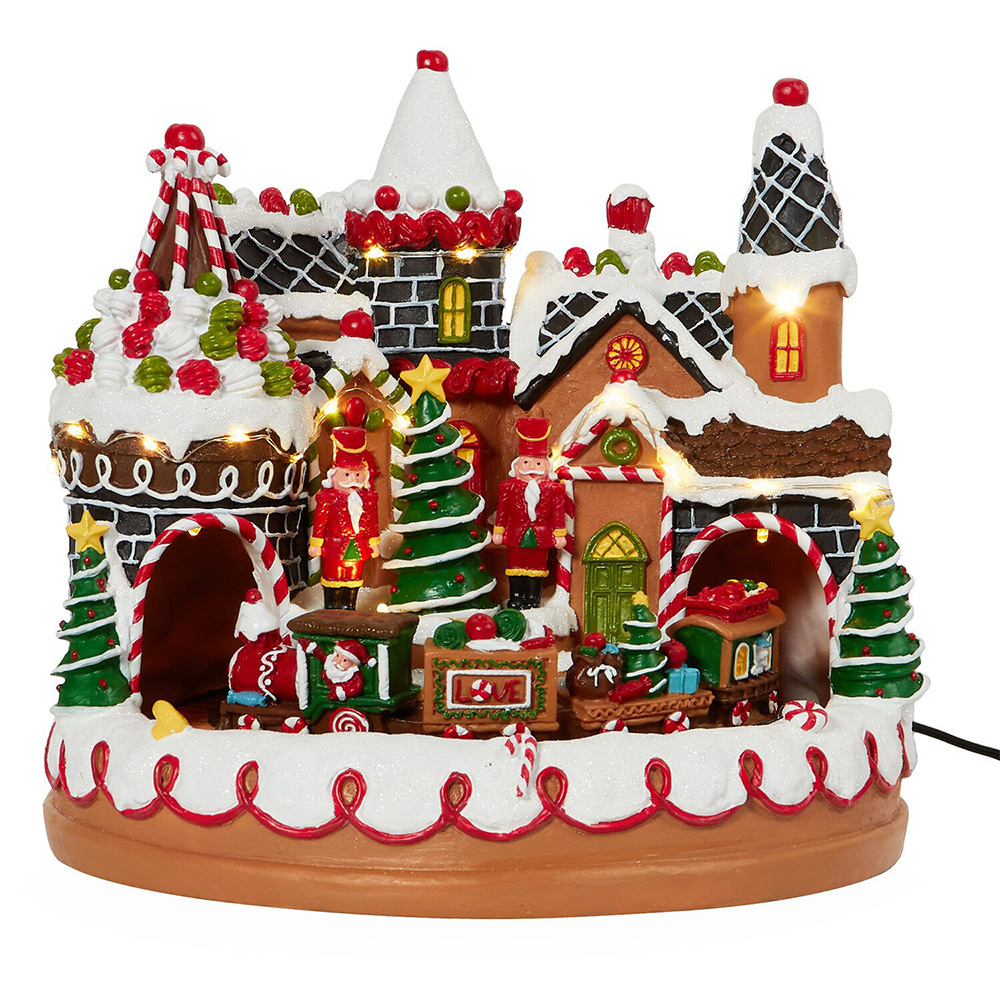 Christmas LED Musical Candy House Image 4