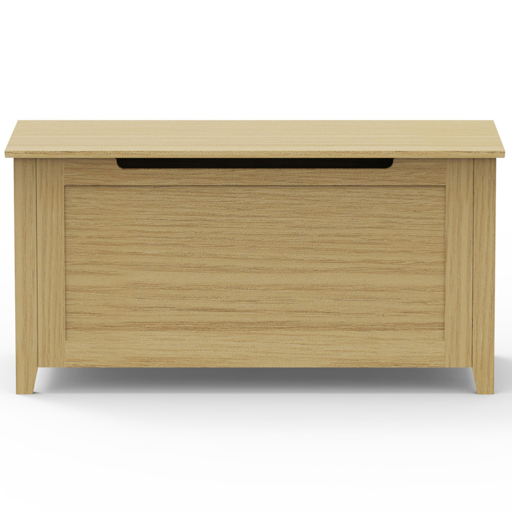 Core Products Henley Oak Effect Storage Trunk Image 3