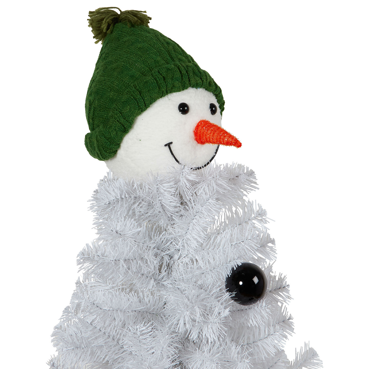 3ft Snowman Tree - White Image 4