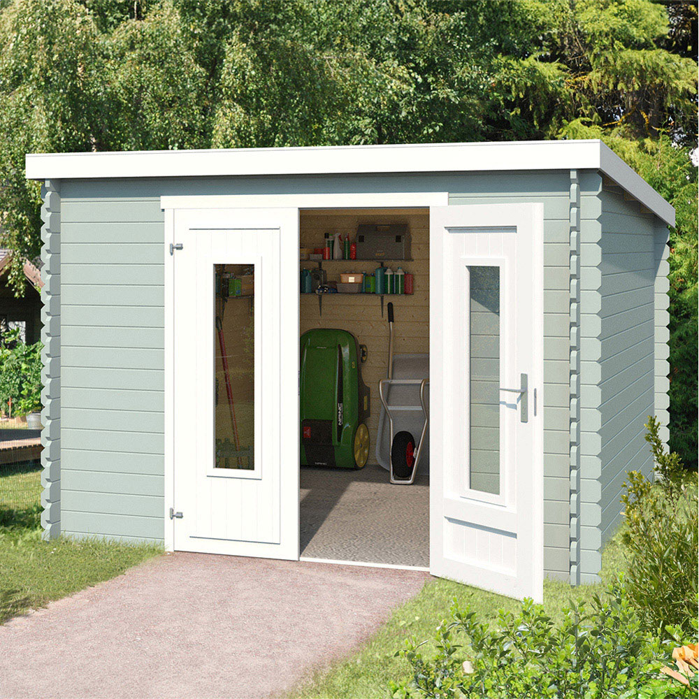 Lasita Osland Sacramento 9.6 x 9.6ft Pent Garden Cabin Image 5