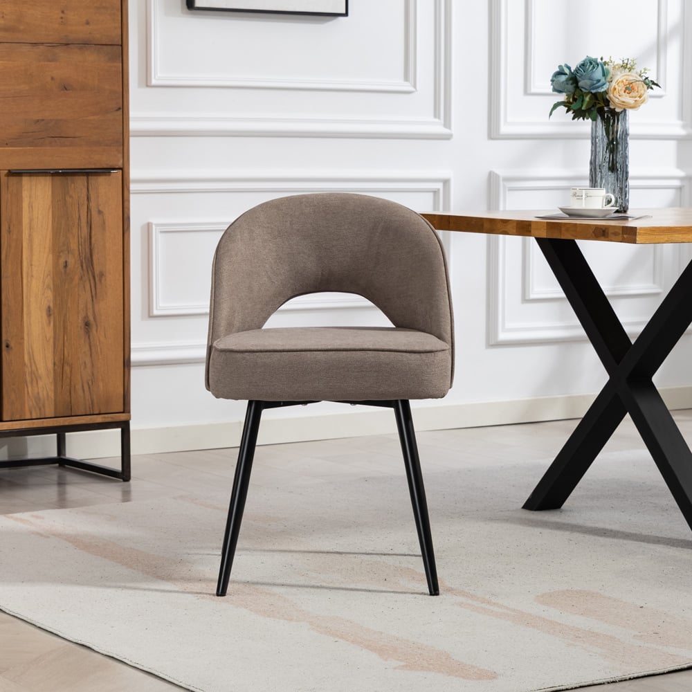 Artemis Home Ashley Set of 2 Brown Dining Chairs Image 2