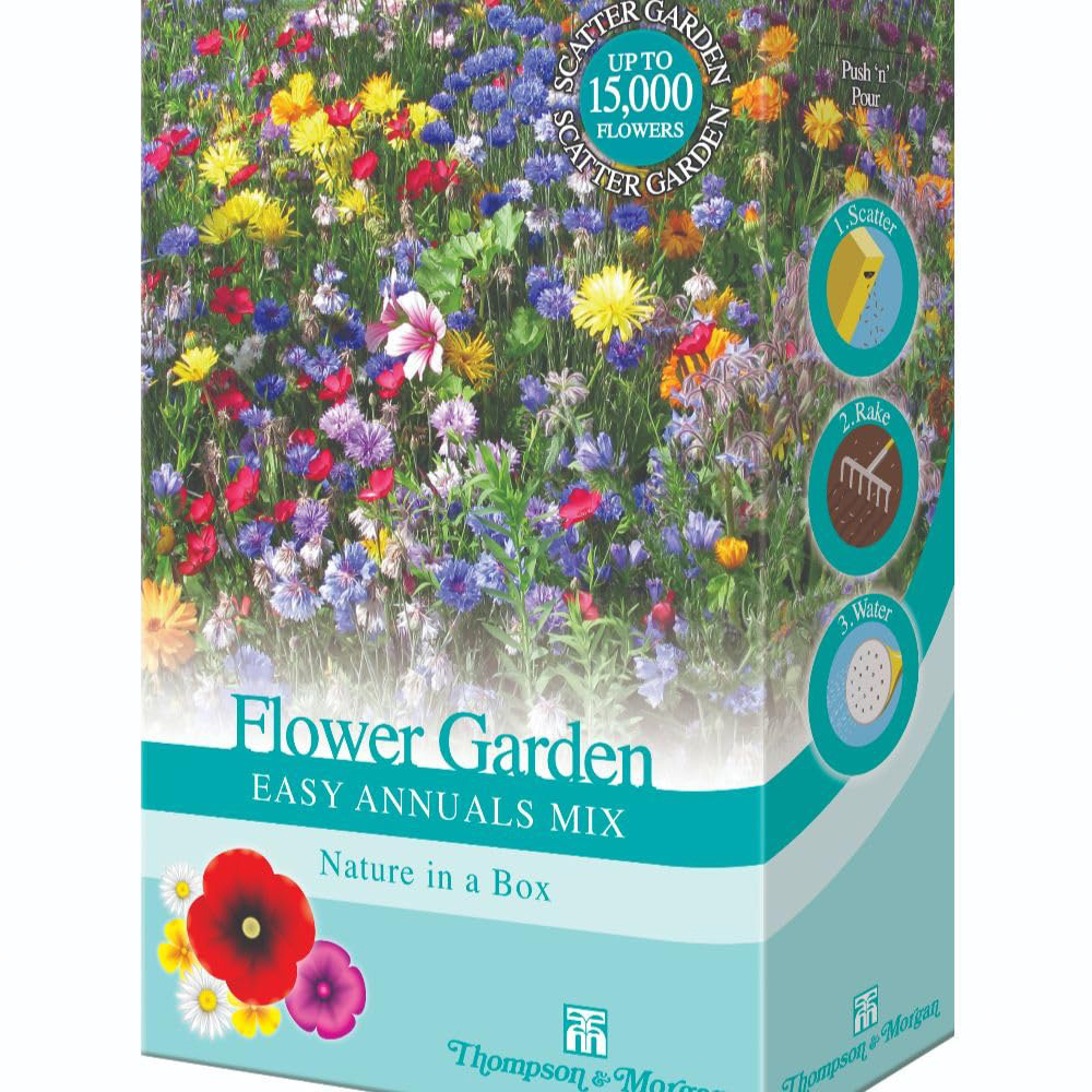 Thompson and Morgan Scatter Flower Garden Easy Annuals Mix 2 Pack Image 2