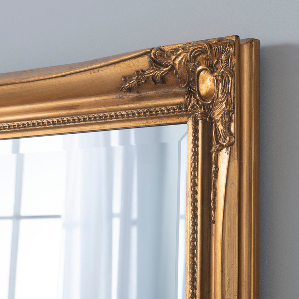 Yearn Gold French Style Bevelled Mirror 116 x 90cm Image 3