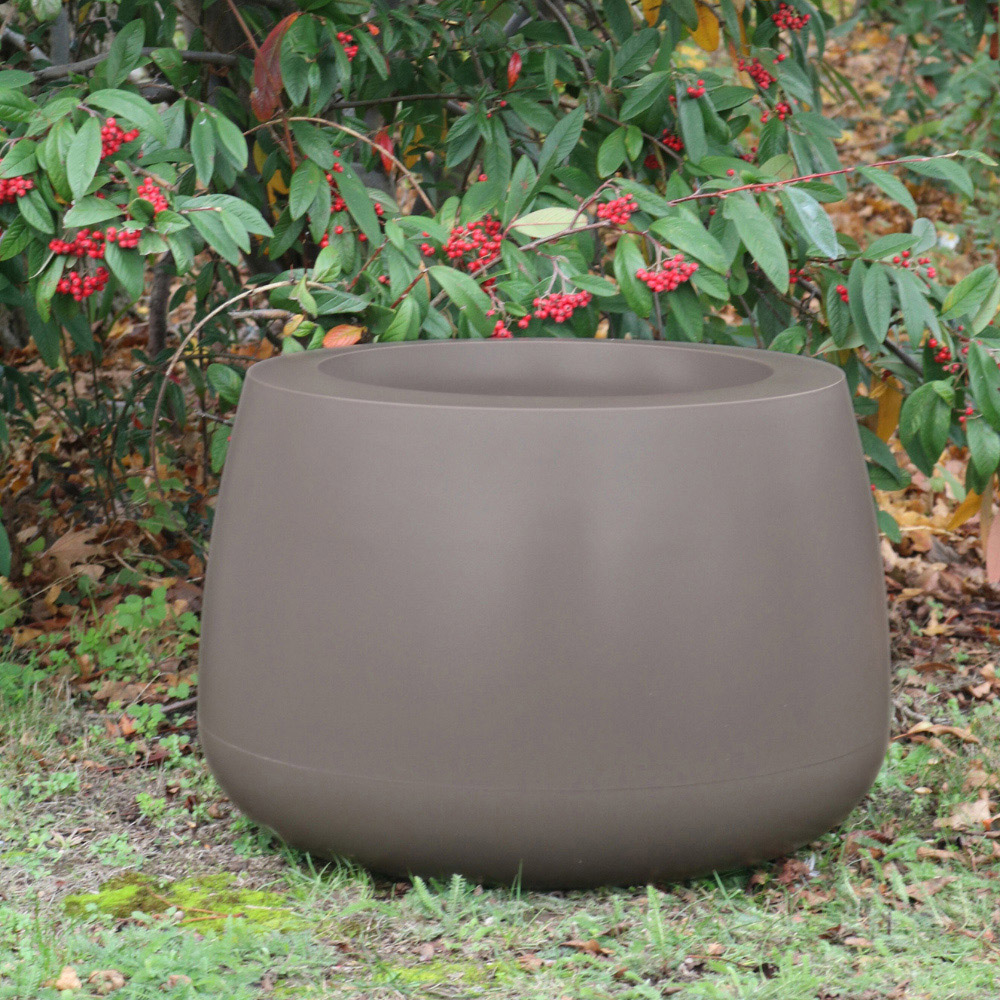 Trifibre Hardwick Clay Roto Moulded Planter 39 x 57cm Image 2